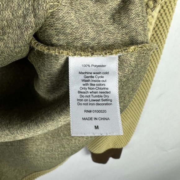 Blizzard World Of Warcraft Full Zip Hoodie Sweater Size Medium Embroidered Brown - Picture 6 of 9